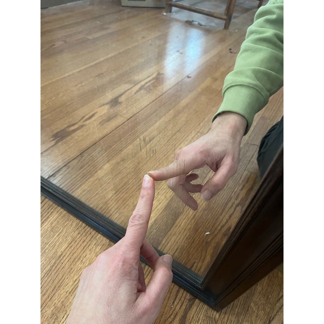 Antique French Mirror - Neoclassical Louis XVI-style For Sale - Image 6 of 6