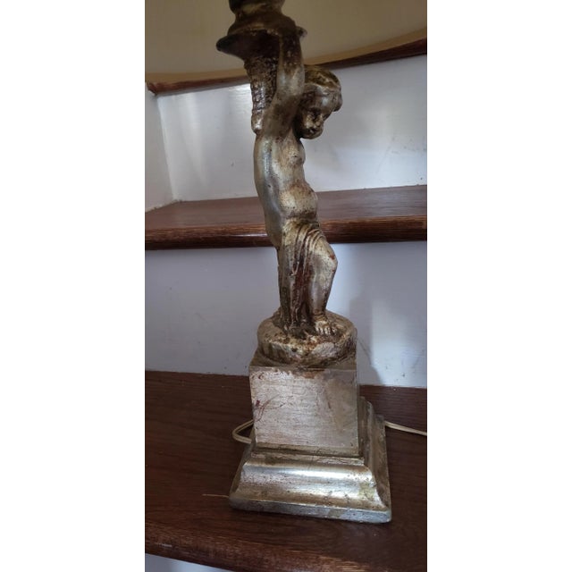 Vintage 1940s Cherub Table Lamp For Sale In Washington DC - Image 6 of 10