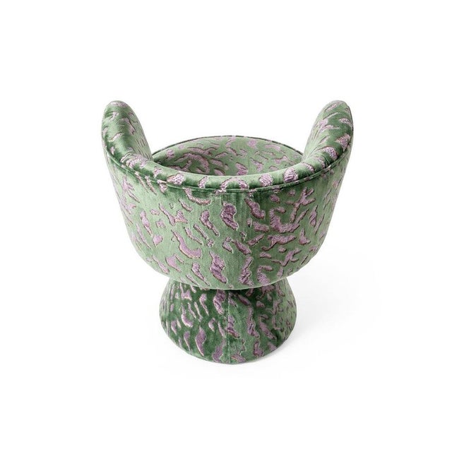 Not Yet Made - Made To Order Coraje Swivel Chair by Moanne For Sale - Image 5 of 7