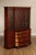 Brown Henkel Harris Georgian Style Inlaid Mahogany Breakfront Bookcase For Sale - Image 8 of 12