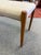 Mid-Century Modern Mid 20th Century Danish Modern Teak Upholstered Bench Model 63b by Niels Otto Moller for J L Moller For Sale - Image 3 of 9