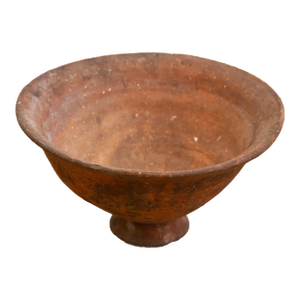 Pre-Columbian Terracotta Pottery Round Bowl
