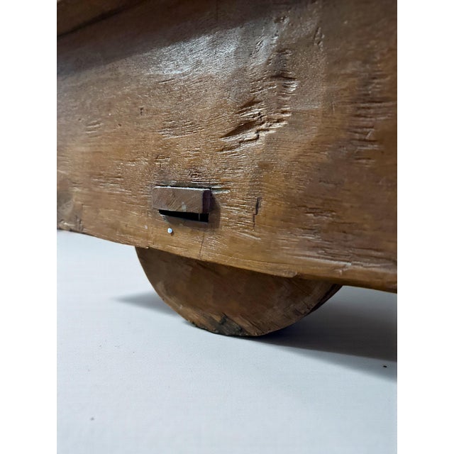 Large Hand-Carved Teak Storage Chest, 1800s For Sale - Image 10 of 13