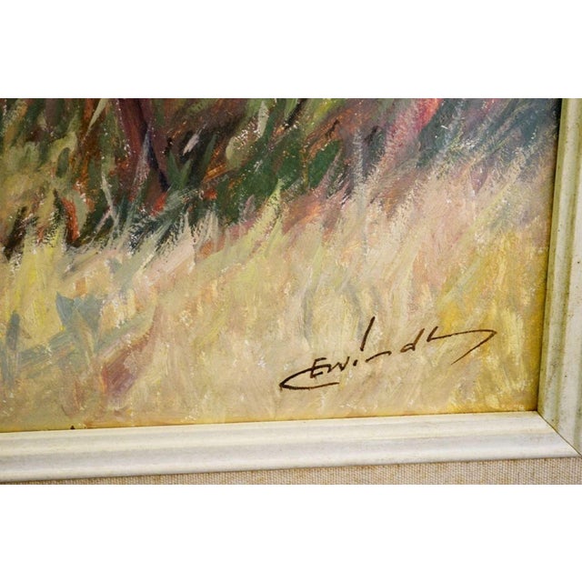 Ewind, Animal Composition, 1890s, Oil Painting on Masonite, Framed For Sale - Image 11 of 13