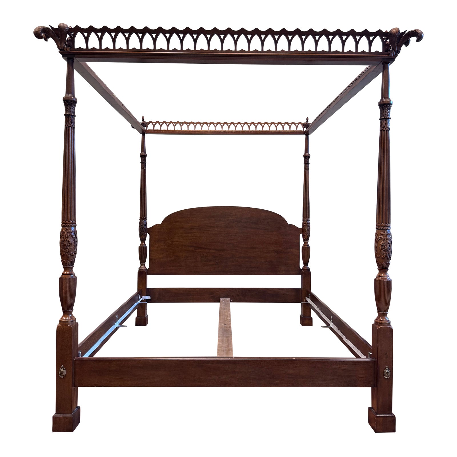 Eastern King Henredon Natchez Collection Canopy Bed Frame Chairish