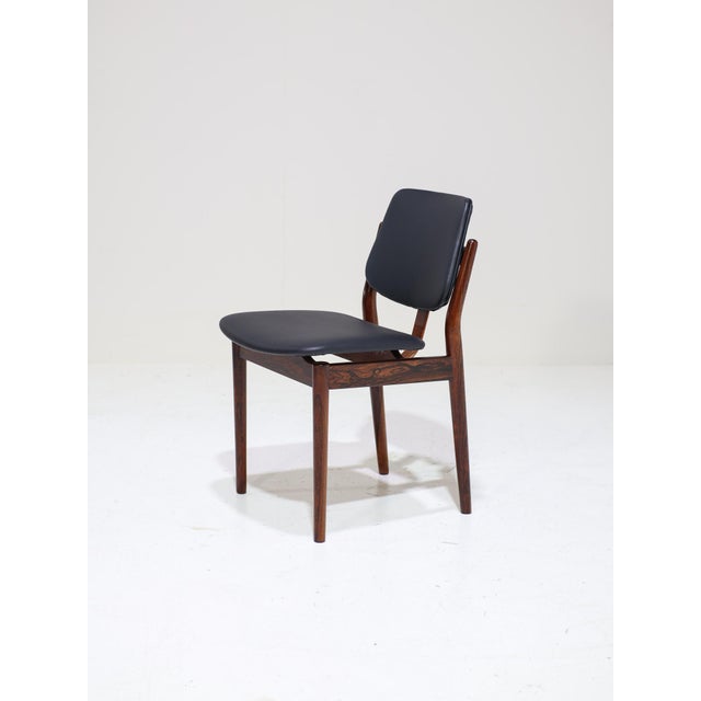 Dining Chairs by Arne Vodder for Sibast, Denmark, 1960s, Set of 4 For Sale - Image 6 of 13