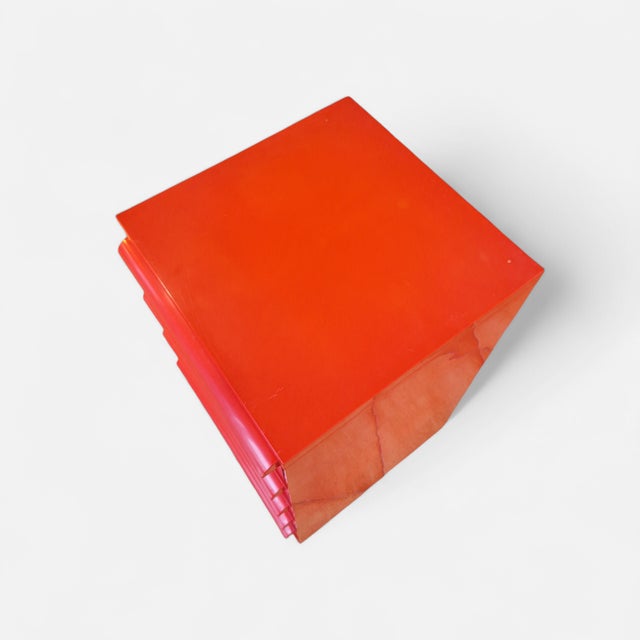 Kartell Red No. 4601 Chest of Drawers by Simon Fussell for Kartell, 1970s For Sale - Image 4 of 9