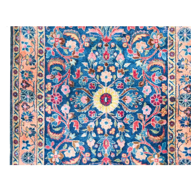 Early 20th Century Persian Kashan Rug For Sale - Image 4 of 15