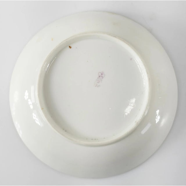 Antique Georgian English Royal Crown Derby Teacup and Saucer Set- 2 Pieces For Sale In New York - Image 6 of 13