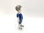 Ceramic Porcelain Figurine of a Boy from Royal Copenhagen, Denmark For Sale - Image 7 of 8