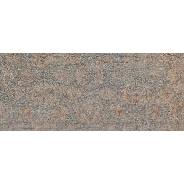 1920s Tabriz Botanic Handwoven Wool Rug For Sale In New York - Image 6 of 6