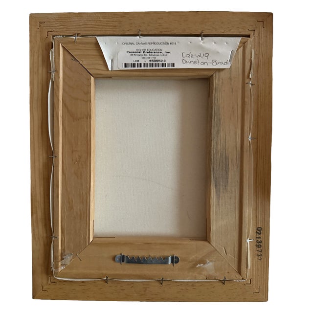 1980s "Higher Education" Original Canvas Reproduction #019 For Sale - Image 11 of 15