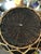 Modern Vintage Handwoven Southeast Asian Creel Basket – 13" Squat Geometric Rattan & Bamboo For Sale - Image 3 of 4