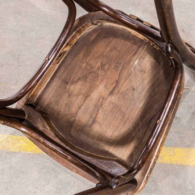 Vintage Dining Chairs in Oak, 1950s, Set of 6 For Sale - Image 9 of 12