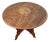 Late 20th Century Ornately Carved Wooden Collapsible Table For Sale