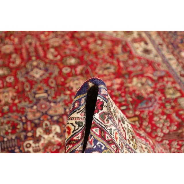 Middle Eastern Hand-Knotted Tabriz Rug For Sale - Image 9 of 11