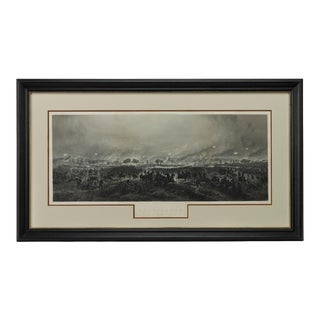 "Gettysburg. The Repulse of Longstreet's Assault." Engraving by H. B. Hall Jr., After James Walker, Circa 1876 For Sale