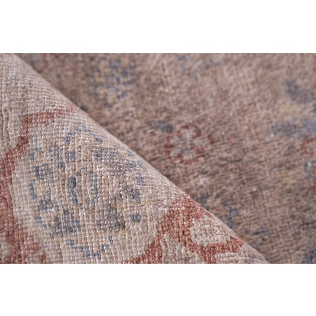 Exquisite Rugs Exquisite Rugs Harper Hand-Knotted New Zealand Wool Beige/Blue Rug-12'X15' For Sale - Image 4 of 5