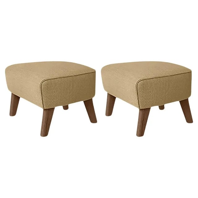 Not Yet Made - Made To Order Set of Smoked Oak Raf Simons Vidar 3 My Own Chair Footstool by Lassen For Sale - Image 5 of 5