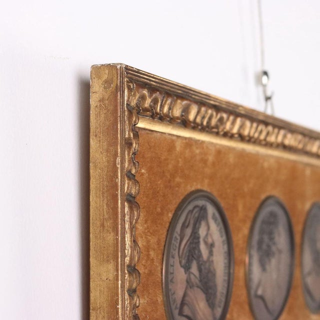 Medals with Profiles of Illustrious Men, Set of 8 For Sale - Image 9 of 11