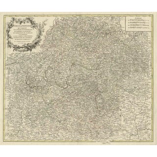 Map of the Circle of Franconia and Germany Bamberg, 1757 For Sale