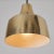 Brass 1950s Carl Thore Perforated Brassed Metal Pendant For Sale - Image 8 of 9