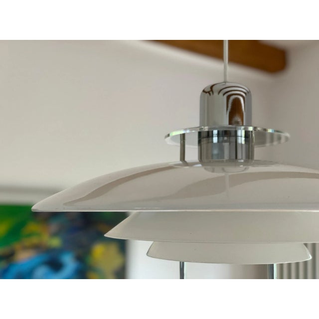 Vintage Space Age Swedish Pendant Light from Belid, 1960s / 70s For Sale - Image 9 of 11