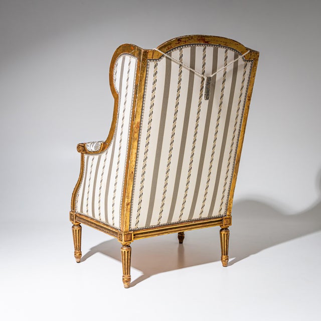 Late 19th Century Louis XVI Armchair, France For Sale - Image 3 of 9