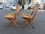 1960s Hans Wegner Style Weaved Rope Folding Chairs For Sale - Image 9 of 12