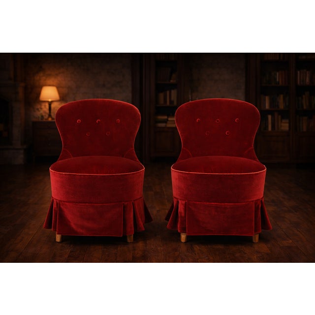 Swedish Emma Chairs, 1930s, Set of 2 For Sale - Image 11 of 11