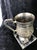 Antique Anglo-Indian Hand-Chased Silver-Plate Pitcher & Pedestal Tankard Set - 5 Pieces For Sale - Image 4 of 9