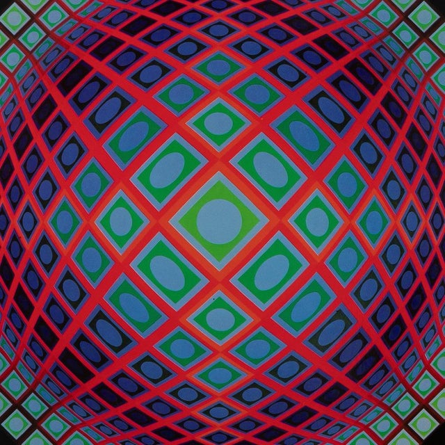 Victor Vasarely, VEGA 201, Etching For Sale - Image 5 of 6