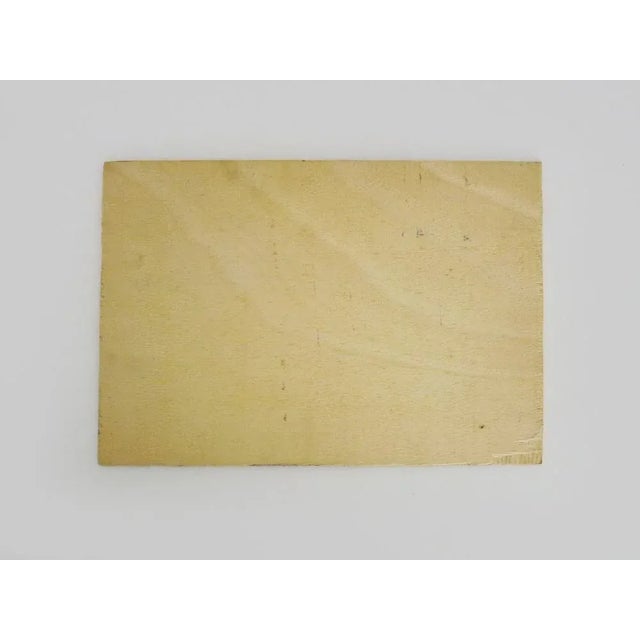 Riccardo Capone, Procession, 1950s-1960s, Oil on Wood For Sale - Image 7 of 8