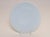 Sky Blue Set of Three Nick Munro English Matte Powder Blue and Glossy White Plates - Two Sizes For Sale - Image 8 of 18