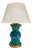 Blue Glazed Lamp by Christopher Spitzmiller For Sale