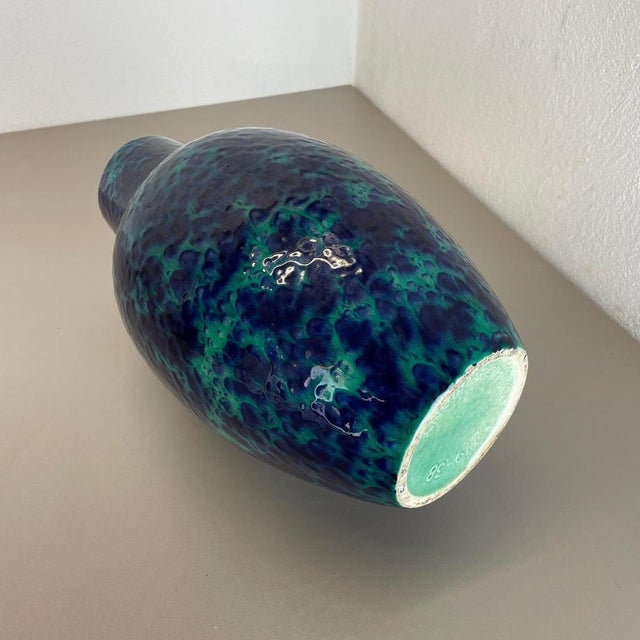 Large Multi-Color Floor Vase from Scheurich, 1970s For Sale - Image 17 of 18
