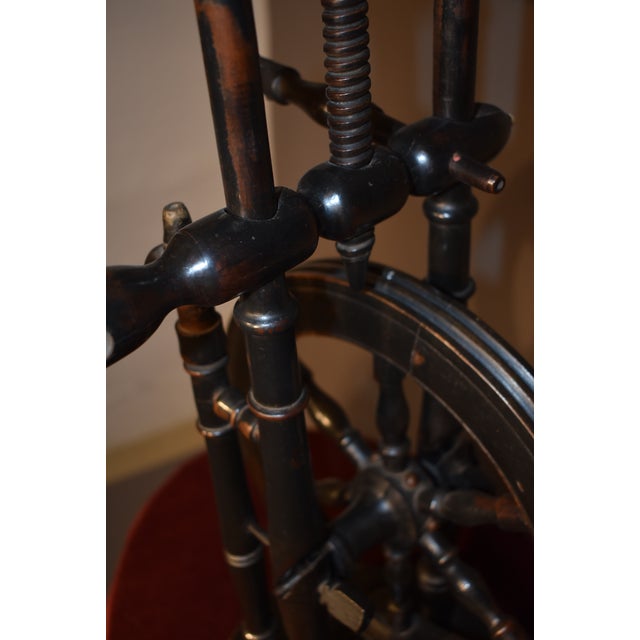 Small Spinning Wheel For Sale - Image 4 of 4
