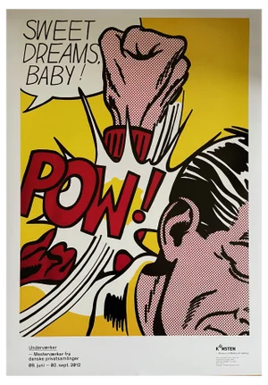 Roy Lichtenstein, Sweet Dreams, Baby Poster, 2000s, Print