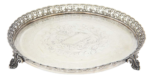 Circular Catchall in Silver