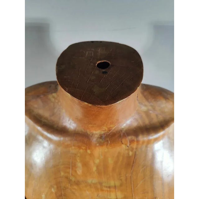 1950s French Wooden Male Torso, 1950s For Sale - Image 5 of 13