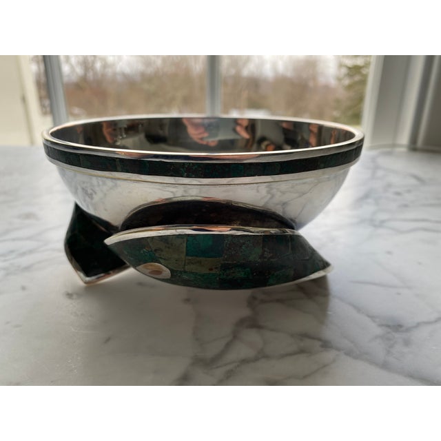A beautifully crafted bowl from the late 1970s in the modernist style, created by renowned craftsmen. Ready to use and enjoy.