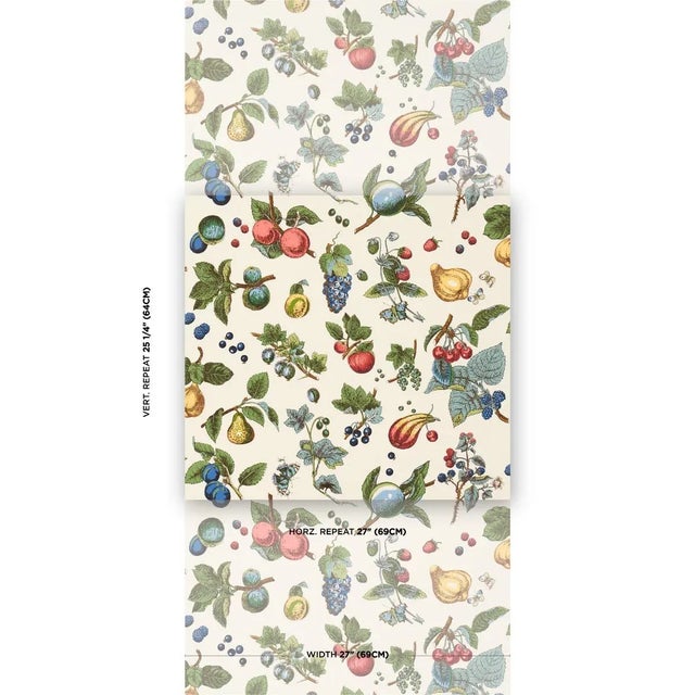 We were delighted to discover Berry Grove in the Schumacher archive and couldn't wait to revive this cheery botanical...