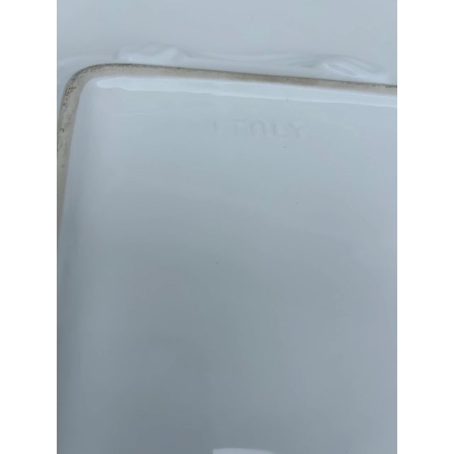 Vintage Ceramic Abstract Fruit Still Life Tray, Italy For Sale - Image 9 of 9