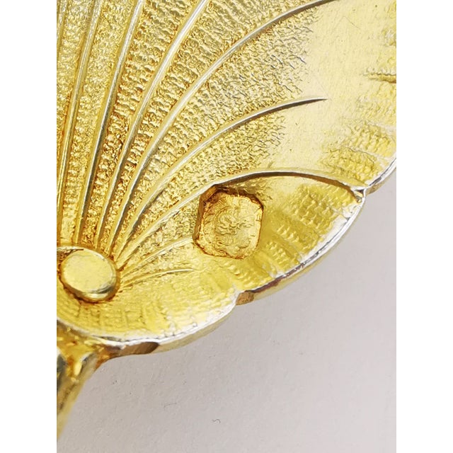 Art Nouveau Silver-Gilt Tea Service with Openwork Floral Decoration by P. Canaux, 1890s, Set of 14 For Sale - Image 10 of 18