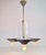 Vintage French Brass Acrylic Chandelier, 1970s For Sale - Image 12 of 15