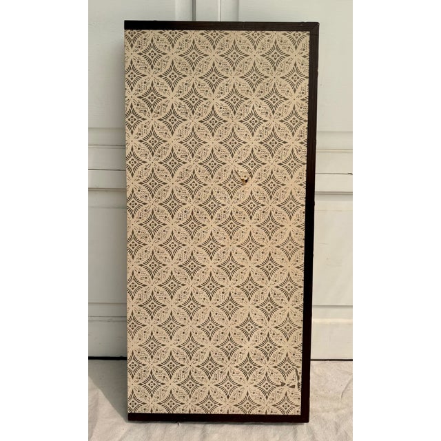 Vintage Japanese Byōbu Hand-Painted Silk Landscape Folding Screen For Sale - Image 12 of 13