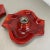 Red Ceramic Fat Lava Wall Lights from Hustadt Lights, Germany, 1970s, Set of 2 For Sale - Image 18 of 18