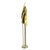 Floor Lamp in Polished Brass, 1980s For Sale - Image 4 of 7