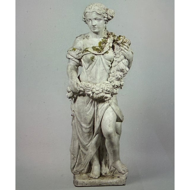 Garden Sculpture in the Form of an Ancient Goddess, 1890s-1910s For Sale - Image 9 of 17