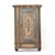Folk Art Rustic Farmhouse Painted Bridal Cabinet, 1798 For Sale - Image 14 of 14